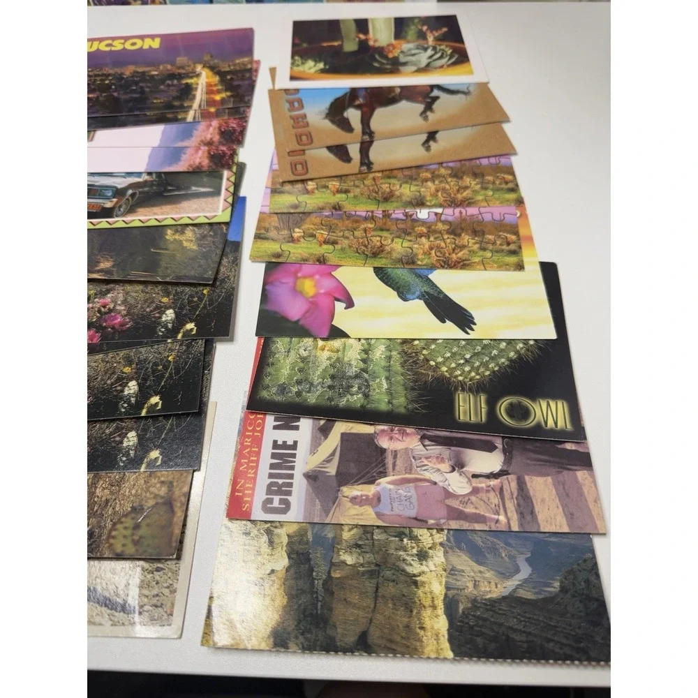 Vintage Arizona Postcards‎ Lot of 30 Tucson Desert Wildlife Scenic 80s 90s